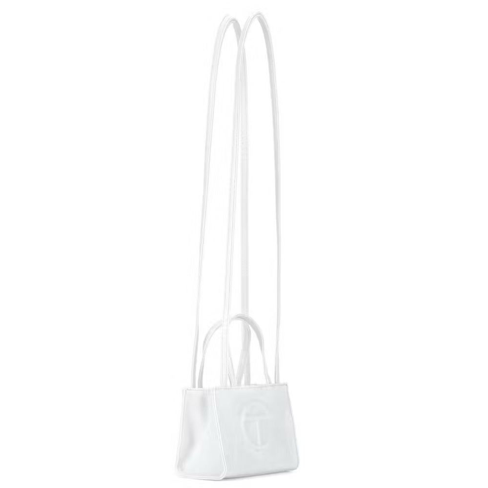 White telfar bag